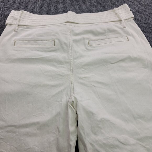 INC International Concepts Women's White Wide-Leg Pants Size 14 - Picture 7 of 15